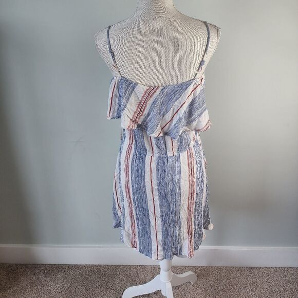 CHOCOLATE WOMEN'S DRESS SIZE LARGE ADJUSTABLE STRAPS LINED BOTTOM - Picture 4 of 6